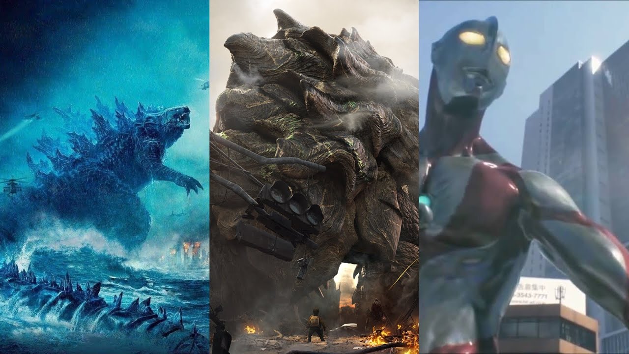 Films Godzilla et monstres geants